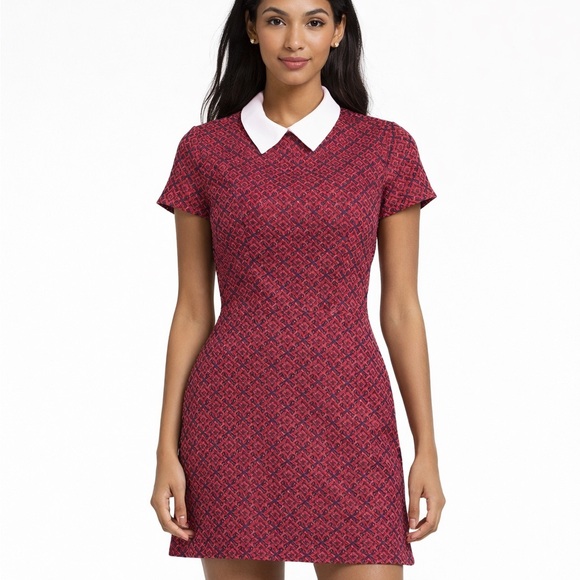 Design Lab Lord & Taylor Red Mini Dress - Picture 1 of 10